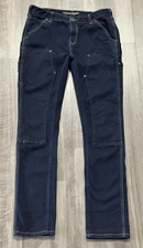 Moxie & Moss Workwear Double Knee Jeans The Maven Womens Size 30 X 32