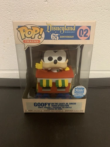 Funko Pop! Disneyland 65th Goofy On Casey Train #02 Funko Shop Exclusive