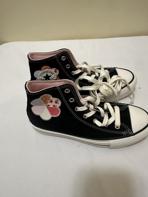 Converse Women's All Star Mid Top Shoes Color Black/White Style GQ23J Size 4 N21