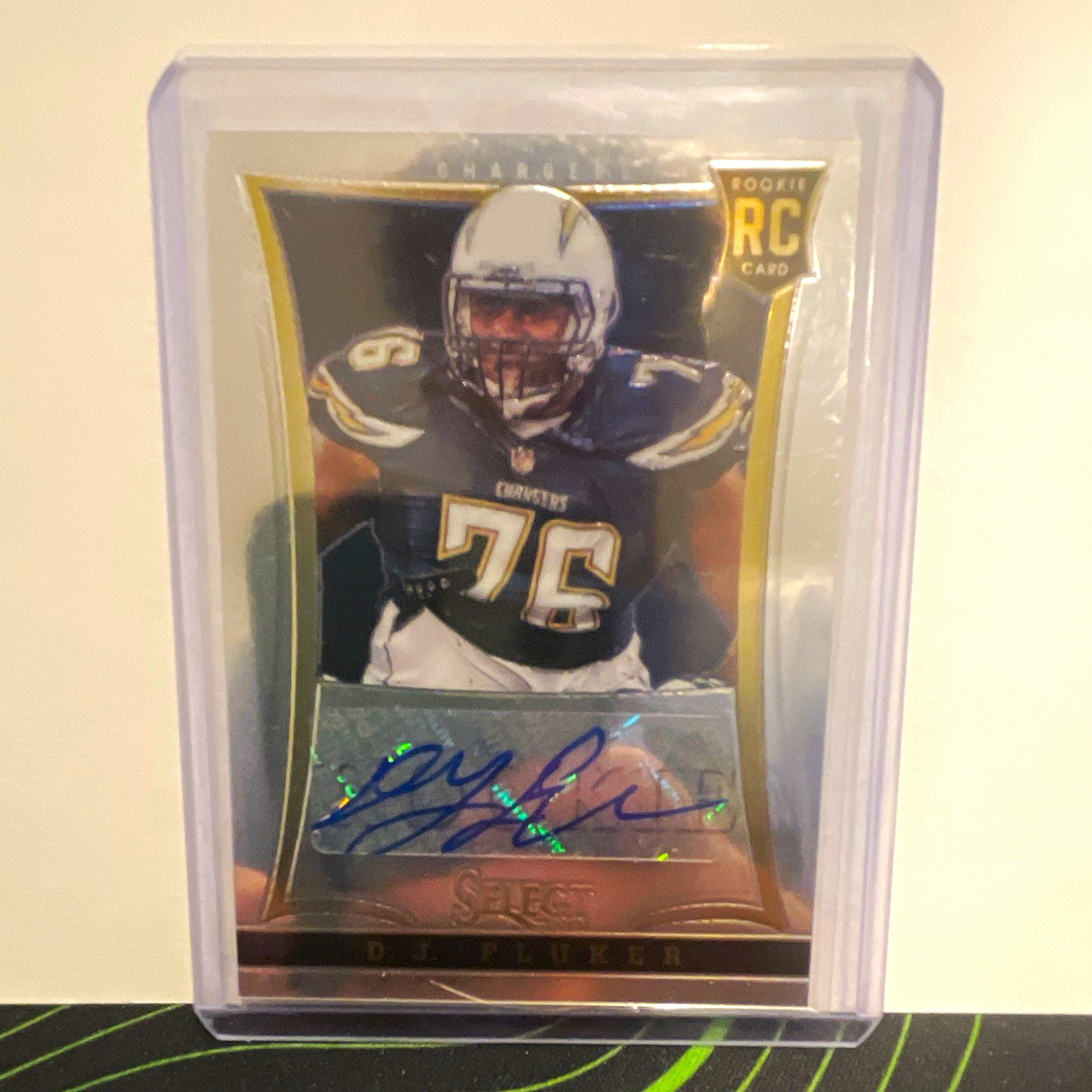 Panini 2013 Select D.J. Fluker Rookie RC Auto #171 San Diego Chargers /499