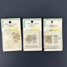 HO Custom Finishes by Bob Rzasa 258 Diesel MU Hose Brass Detail Parts NEW