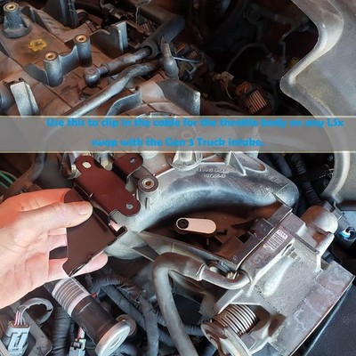 LS Throttle Cable Bracket Drive By Cable 4.8 5.3 6.0 LQ4 LQ9 LM7 LS1 Fit