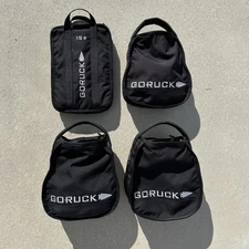 GORUCK Sand Kettlebells Set 15/18/26/26lbs Rucking Fitness Strength Body