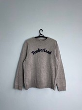 Vintage Timberland Stratham Issue Crewneck Sweatshirt Embroidered Spellout Sz  