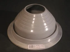 DEKTITE PIPE FLASHING BOOT Round Gray EPDM SIZE 5 (4-1/"4 to 7-1/2" OD) DF105G