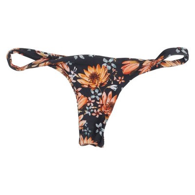 Bella Kini, Bikiniunterteil, Größe: L, Schwarz/Mehrfarbig #RhK