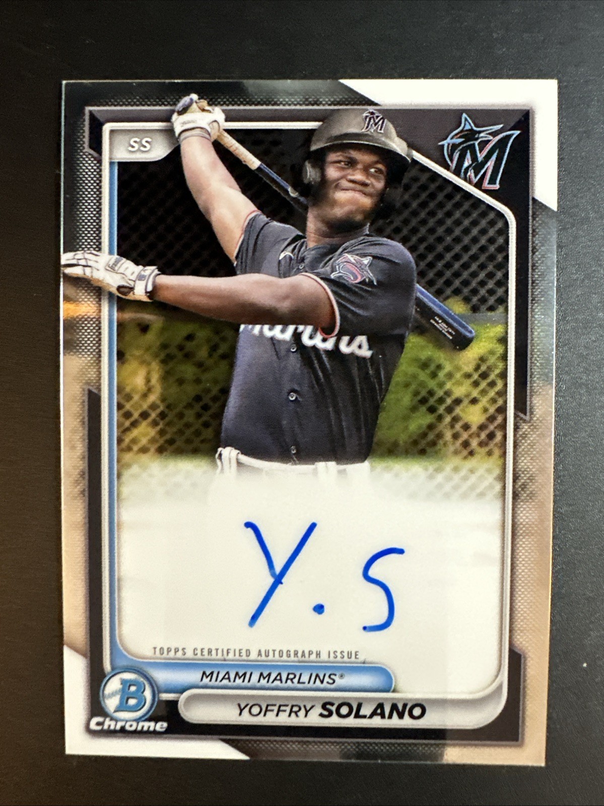 Yoffry Solano 2024 Bowman Chrome #CPA-YS Prospect Auto Price Guide - Sports  Card Investor