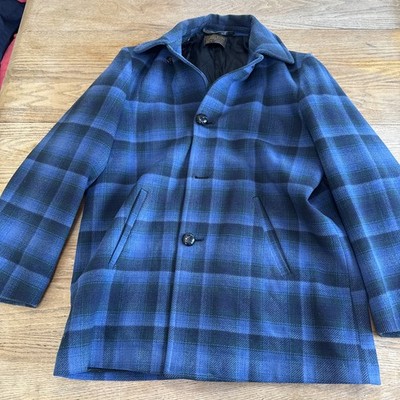 Vintage Pendleton Blue Heavy Wool Jacket XL 42?