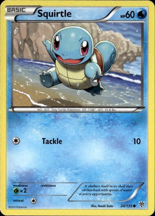 Squirtle Common PLS Plasma Storm 24/135