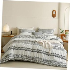 Boho Striped Comforter Set Queen Aztec Southwest Bedding Queen-90" 90" Multi 4