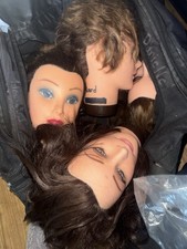 Cosmetology Mannequin Heads, Real Human Hair