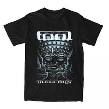 Tool 10,000 Days Graphic T-Shirt Y2K Metal Grunge Streetwear Band Tee S-XXXL