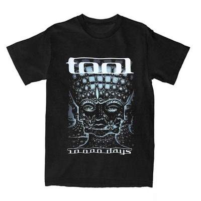 Tool 10,000 Days Graphic T-Shirt Y2K Metal Grunge Streetwear Band Tool 10,000 Days Graphic T-Shirt Y2K Metal Grunge Streetwear Band