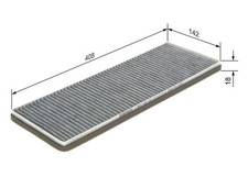 BOSCH Filter, Innenraumluft 1 987 432 310 für OPEL