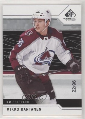2018-19 SP Game Used Edition 22/96 Mikko Rantanen #7 6wv