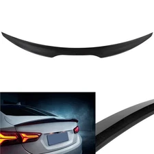 1x For 2016-2021 Chevrolet Malibu Duckbill Trunk Spoiler Wing US Glossy Black