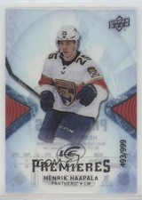 2017-18 Upper Deck Ice Ice Premieres 493/999 Henrik Haapala #137 7ci