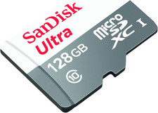 Sandisk Ultra SDSQUNS-128G-GN6MN 128GB 80Mb/S UHS-I Class 10 Microsdxc Card