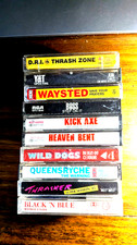 Heavy metal Cassettes, Serious collectors set of 10 underground tapes