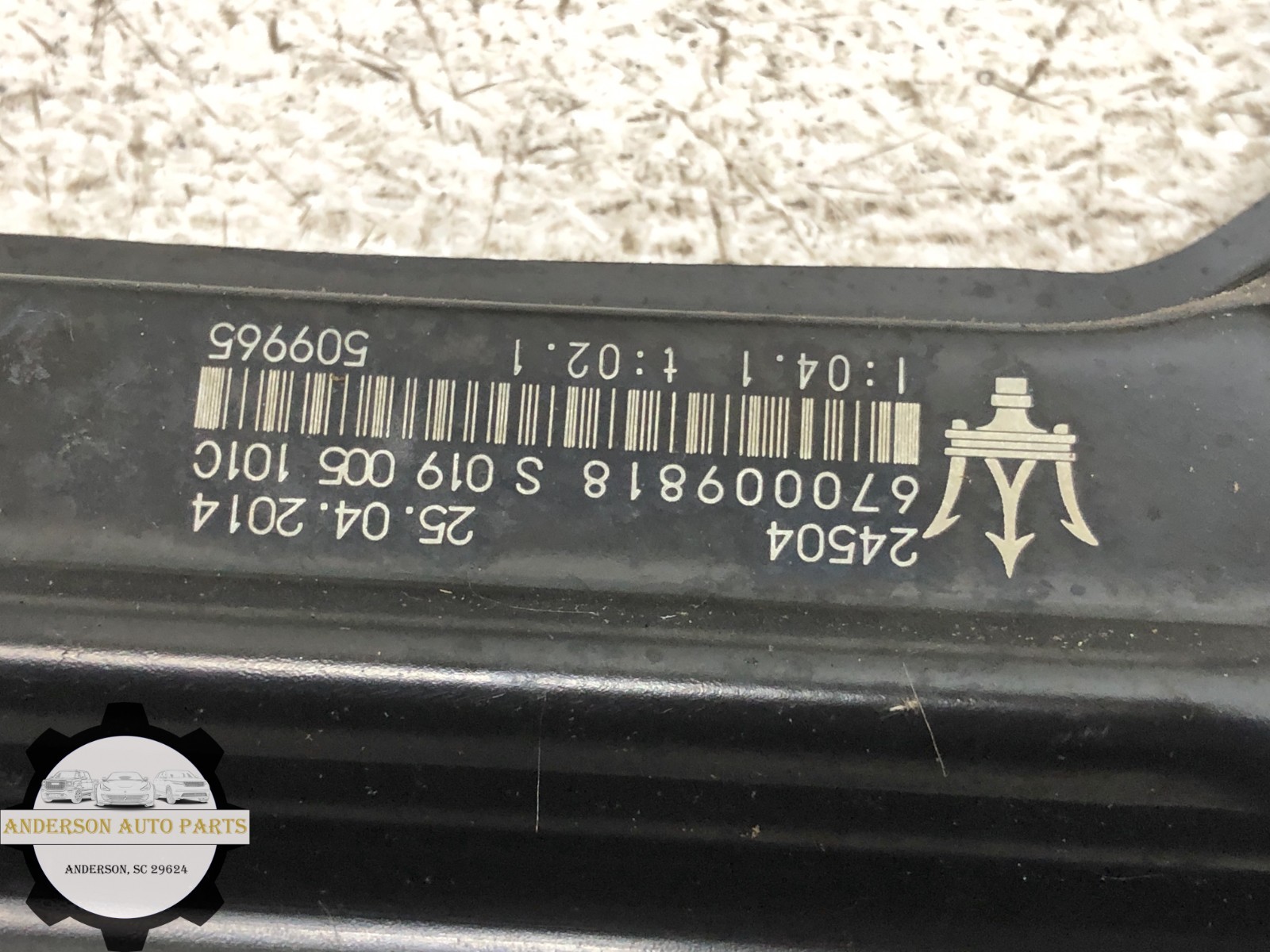 2014-2022 MASERATI QUATTROPORTE LEFT DRIVER REAR DOOR WINDOW REGULATOR MOTOR OEM