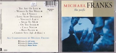 Michael Franks   Blue Pacific CD Reprise Records