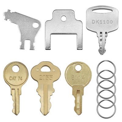 6 Pack Universal Paper Towel Dispenser Key E114 CAT74 Toilet Paper Key