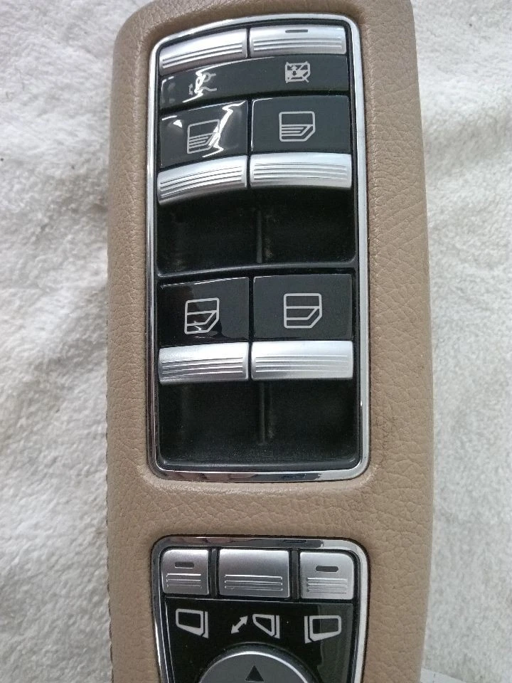 Driver Front Door Switch 221 Type Driver's 2009-2013 Mercedes Benz S Class! - Image 3 of 4