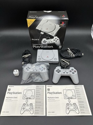 Sony PlayStation Classic Mini SCPH-1000R Retro Console (20 Built In Games)