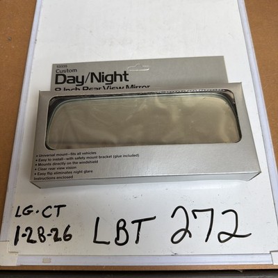 Custom Accessories 8'' Replacement Day/Night Rearview Mirror 53335 Brand New
