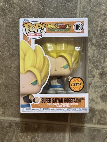 Funko Pop! Animación DBS Super Saiyan Gogeta gráficos Kidan Chase #1863 -1-
