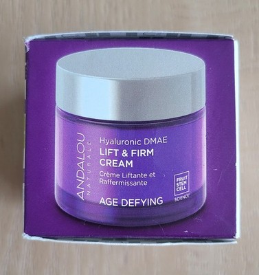 Andalou Naturals Hyaluronic DMAE Age Defying Lift & Firm Cream 1.7 oz / 50g