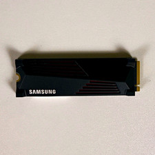 Samsung 990 PRO 1TB M.2 NVMe PCIe 4.0 x4 Internal SSD w/ Heatsink LOW HOURS