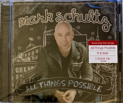 Mark Schultz All Things Possible (CD) New & Sealed
