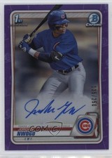 2020 Bowman Draft Chrome Picks Purple Refractor 135/250 Jordan Nwogu Auto 3hd