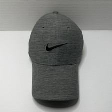 Nike Legacy91 Dri-Fit Adjustable Breathable Gray Golf Hat Unisex Polyester