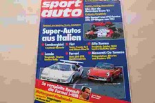 3) Sport Auto 12/1983 - Fiat Ritmo 130 TC Abarth m - Fiat Panda 4x4 Steyr Puch
