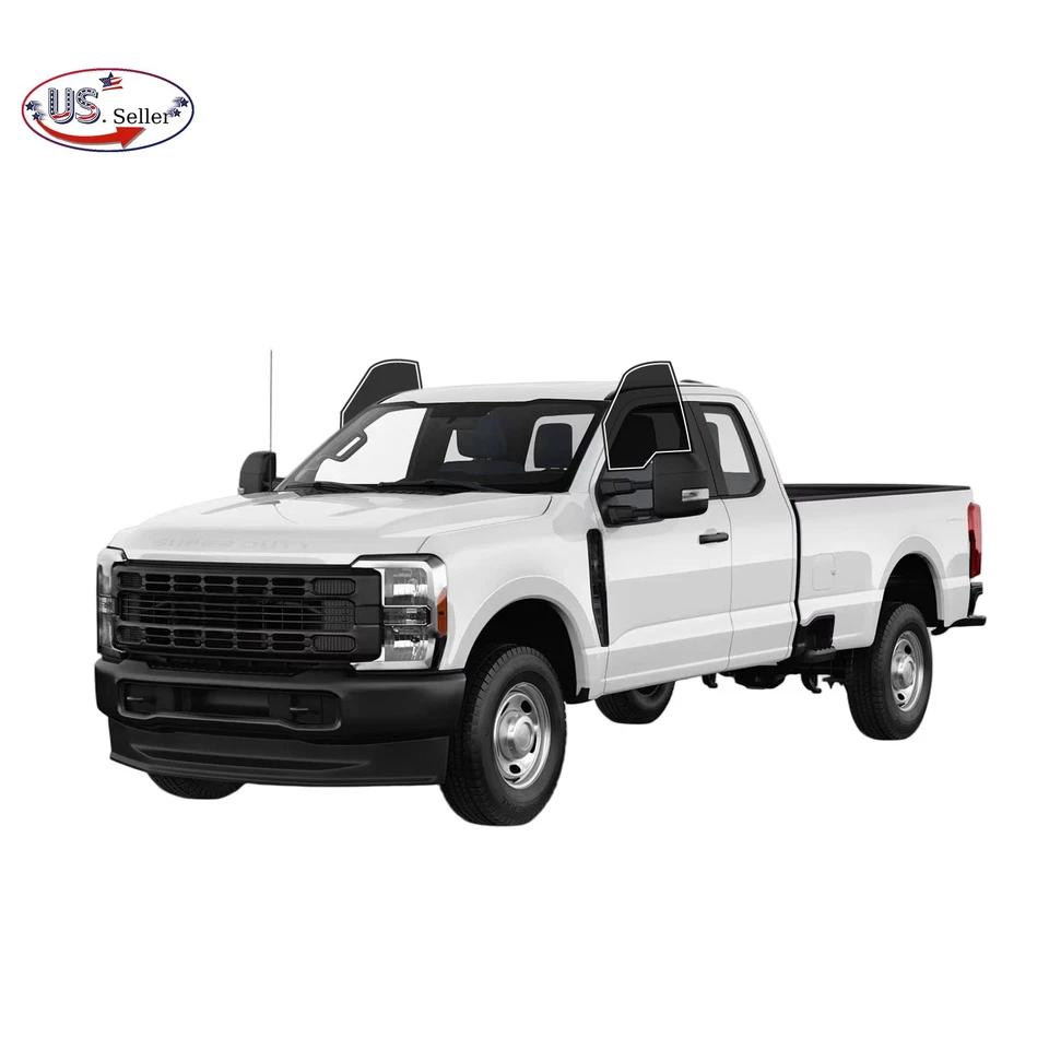 PreCut 2Ply Window Tint Film Kit For 2017-2025 Ford F250/F350/F450 Super Cab - Image 2 of 4