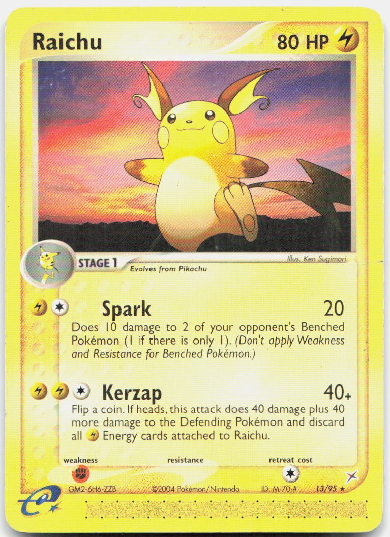 Raichu MA 13/95 LP