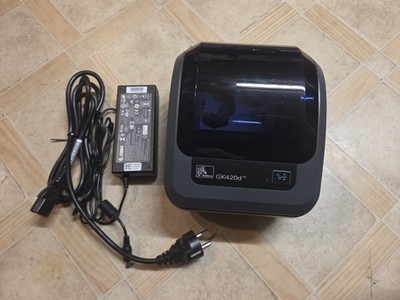 Zebra GK420d Etikettendrucker USB + LAN/  geprüft funktioniert uneingeschränkt 