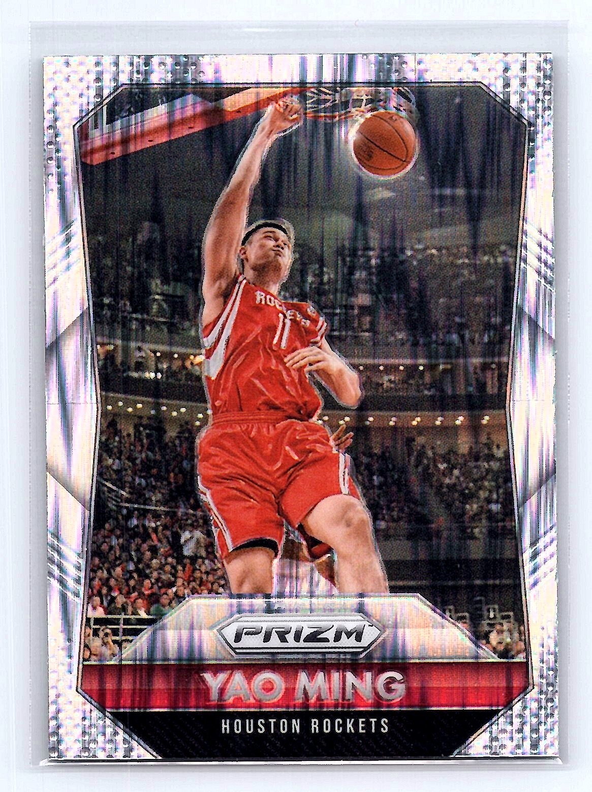 Yao Ming 2015-16 Panini Prizm #262 Flash Prizms