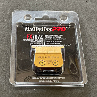 BaBylissPRO FX707Z GoldFX 2.0 Replacement T-Blade, Adjustable Zero Gap, Gold