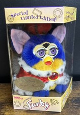 Furby Limited Edition Your Royal Majesty 70794 Tiger Electronics Hasbro 2000 NIB