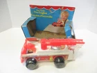 Vintage 1970s Fisher Price PLAY FAMILY FIRE ENGINE Little People #720 - NEW