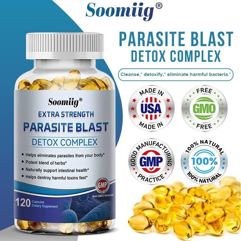 PARASSITE BLAST - Elimina parassiti interni - Detox e pulizia del colon foto 3