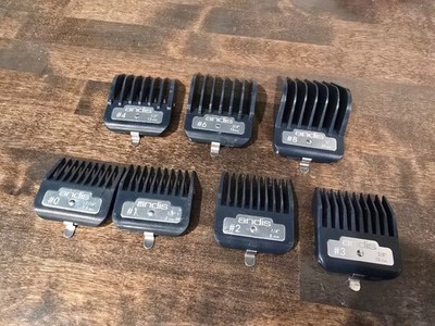 7 Andis Master Series Premium Hair Trimmer Clipper Attachment Comb Clipper Guard