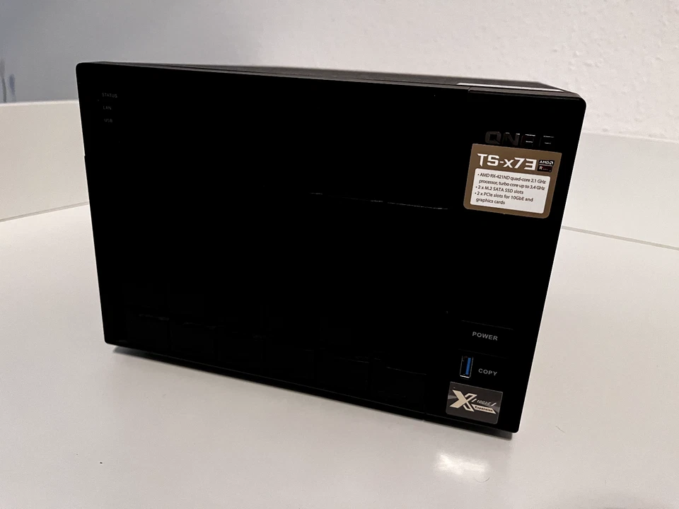 QNAP TS-673 NAS | 64GB ECC RAM | Dual 10Gbit | GT1030 | Noctua | ohne HDD