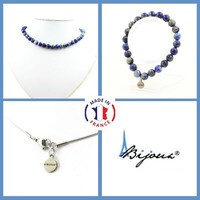 Schmuckset Armband Halskette Perlen Lapis Lazuli Aus Pakistan QualitäT GrößE P