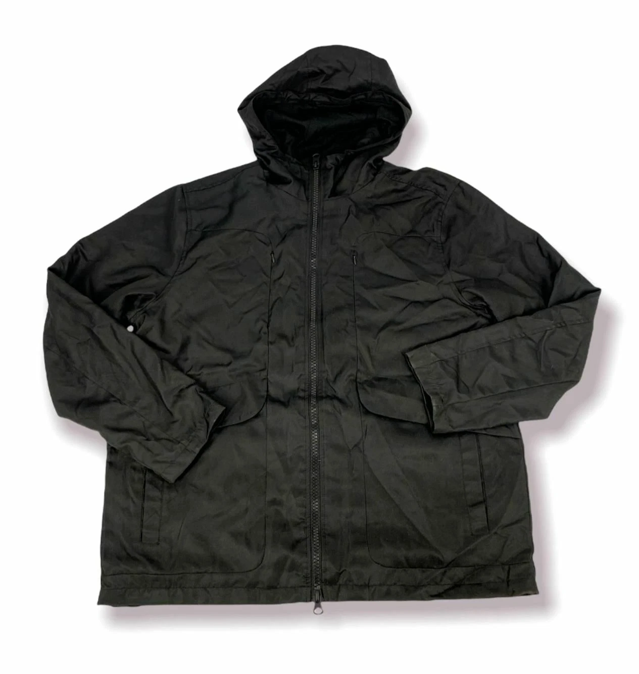 $200 Kenneth Cole Men's Black Mesh Lined Softshell Coat Jacket Size XXL