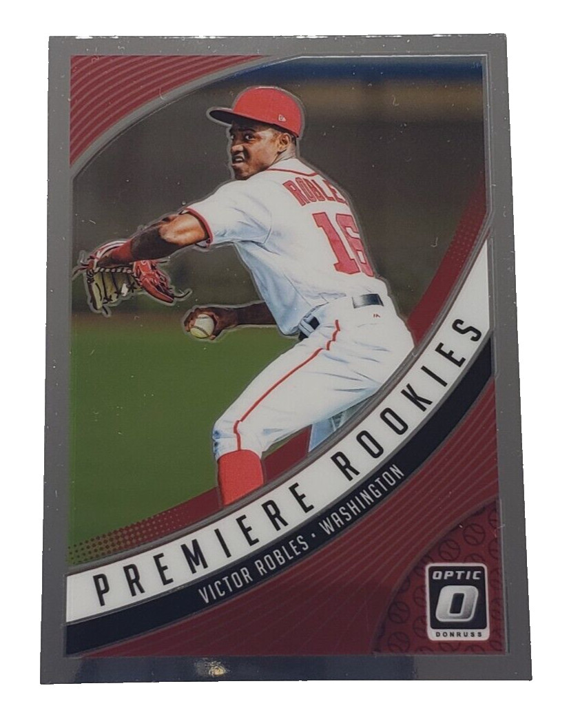 2018 Panini Donruss Optic Baseball Premiere Rookies Victor Robles #PR3 Nationals