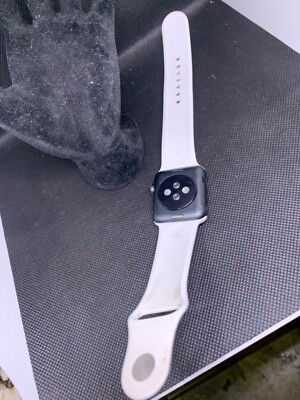 apple watch series 3 38mm aluminum case 10n-x glass composite back